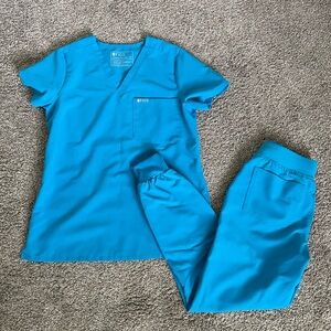 Figs Scrubs - Extreme Blue